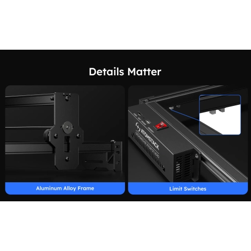 Lasergravurplotter Atomstack A10 Pro V2 41x38cm | Vertrieb DE